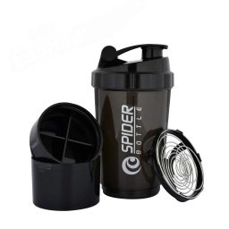 VASO / BATIDOR DEPORTIVO CON COMPARTIMIENTOS 500ML