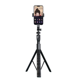 ZEQI SELFIE STICK ANTI-SHAKE + TRIPODE CON ANGULO REGULABLE    MODEL: ZE-C916S