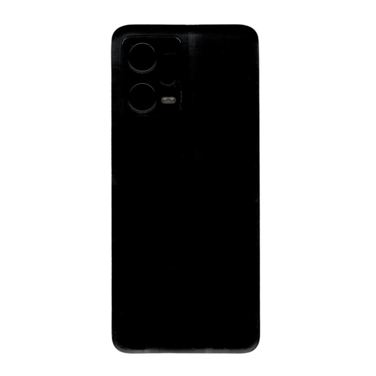 TAPA TRASERA XIAOMI (22111317I) REDMI NOTE 12 5G NEGRO (CON LENS PARA CAM PRINCIPAL)