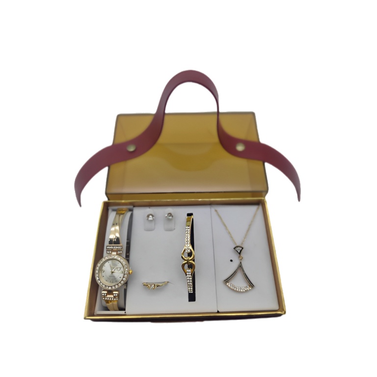 Set de regalo para mujer, Conjunto de regalo de 6 piezas para mujeres, Kit  de regalo con reloj, puls