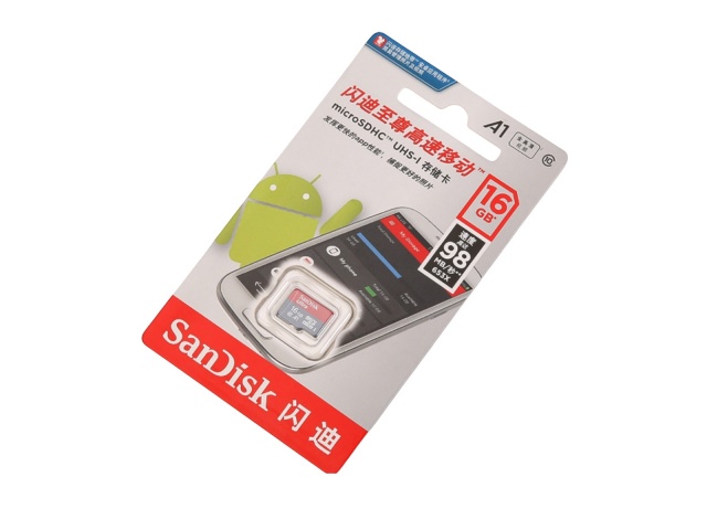 MEMORIA MICRO SD SANDISK 16GB (CLASE 10)